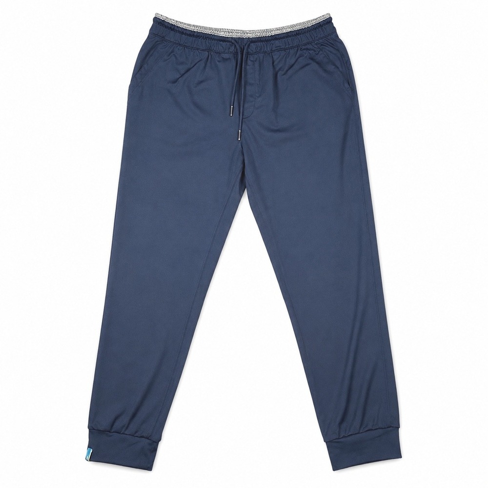 Birddogs Boomstick Joggers Men Large Navy Unlined Stretch Performance Pants